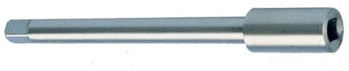 Rallonge mâle à visser DIN 377, en acier, taraudage précis, haute résistance, idéal pour les joints et les réparations de filetage.