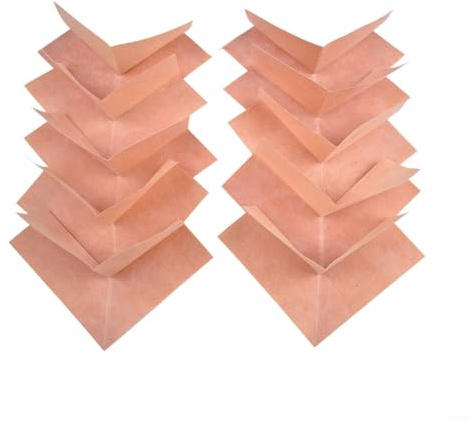 Bulevisiter Seamless Shower Corners, Bathtub Waterproof Membrane, Shower Corner Seal, for Bathtub And Steam Room Leak Prevention Applications(10pc Outside)