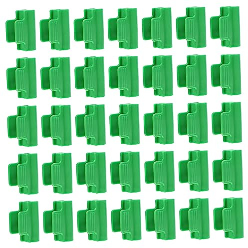FUTUREORYY 40piezas Clips para Invernaderos De Clips Presión para Cubiertas De Hileras De Películas para Varillas para Refugios para Invernaderos y Jardinería