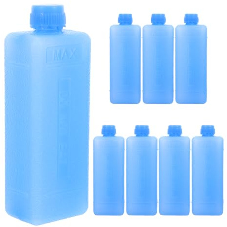 CONGARTENO 8pcs Reusable Ice Blocks Cooler Packs for Air Conditioner Fans Mini Ice Packs for Lunch Boxes Camping Picnic Shipping Cooling