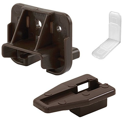 Prime-Line R 7321 Schubladenschiene und Gleiter, teile für Kommode, Stall und Nachttisch Schubladensysteme, 2er Pack