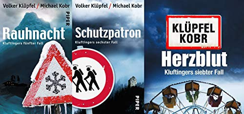 Allgäukrimis: Kommissar Kluftinger Rauhnacht, Schutzpatron und Herzblut drei Fälle ( Band 5, 6 und 7) im Geschenk Set von Volker Klüpfel