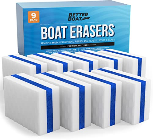 Premium Bootradierer, Bootszubehör für die Reinigung, Geschenk für Pontoon-, Angel-, Jon-Boote, Decks, Vinyl- und Rumpfreiniger, Gadgets für Männer und Frauen