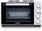 Haden 25L Mini Oven with Grill & Double Hot Plates – Versatile Table top Oven and Hob for Baking, Roasting, Boiling – Adjustable Temperature, 1400W Electric Counter Top Cooker with 60-Min Timer