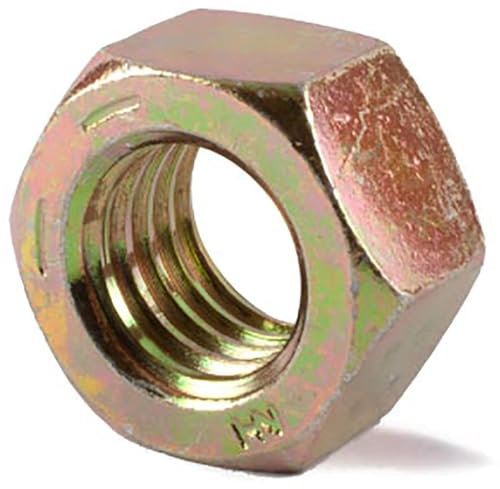 RS PRO Sechskantmuttern, 1/2-13Zoll Stahl, Packung a 100 Stück