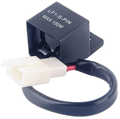 PNNNU 2 Pin Elektronisches LED Blinkrelais Für Motorräder 150W LED Blinkerlampen 12V LED Blinker Blinkrelais