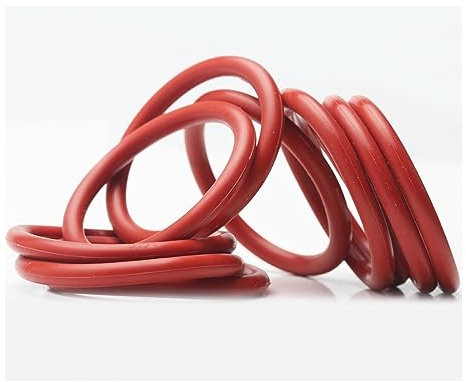 EdvenA 10 pièces CS4.3mm Silicone Joint torique 43.6 * 35 * 4.3mm Joint torique VMQ Joint épaisseur 4.3mm