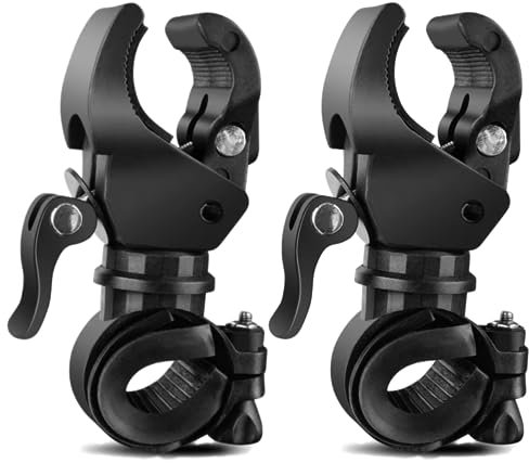 CHUNZHILAI Gehstock-Halter, 2 Stück, Gehstock-Halterung, Krücken-Halter, Gehstock-Halter für Antrieb, Rollator, Rollator, Rollstuhl, Schwarz