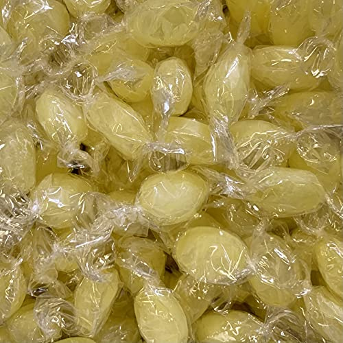 Sherbet Lemons (Wrapped) LARGE RETAIL Sweet Shop Jar by The Gourmet Sweet Company