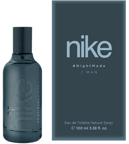 NIKE - Night Mode 100 ml, Colonia Hombre, Perfume Formato Spray, Eau de Toilette Natural y Masculina, Aroma Frutal Amaderado, Fragancia Fresca, Dulce y de Larga Duración