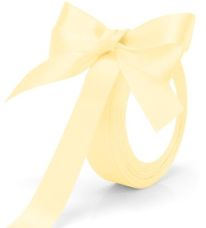 Geschenkband Champagner,Satinband Champagner,Geschenkband Breit,Schleifenband Hochzeit,Seidenbänder,Seidenband Champagner,Geschenkband Hochzeit,Stoffband Champagner,Dekoband,22m Champagner Stoffband