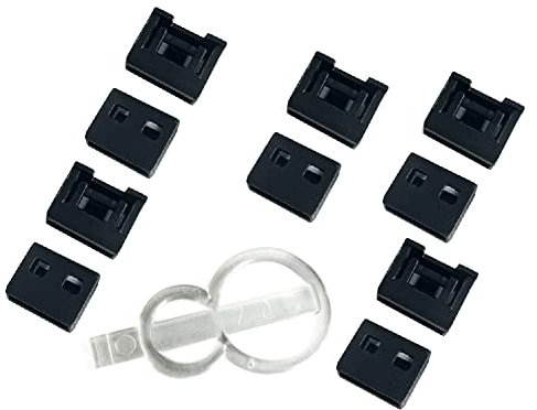 Bordhap 10Pcs USB Dust Plug Charger Port Cover Cap USB Security Lock Universal Dustproof Protector PC Notebook Laptop