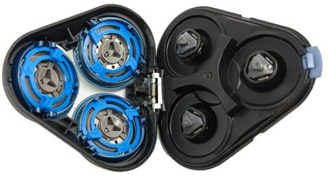 SH60 Ersatzköpfe Kompatibel mit Series 6000 Elektrorasierer Rasierer Kompatibel mit S6810, S6820, S6850, S6880 S6810 S5010, S50XX SH60 SH50 Rasierersatz Komplette Kopfmontage
