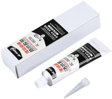 PandaXun Flüssiges Elektroband, Flüssiger isolierender Hochtemperaturkleber, Weiß, 30ml/50ml, Wasserfest, UV-beständig, Dielektrisches Dichtungsmittel für Drähte und Kabel, Marine- und Elektrisch