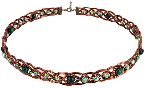 PartyforU Wikinger Kostüm Damen Krone Mittelalterliche Wikingerkrone Kopfbedeckung für Nordische Ritter Renaissance Fee Kranz für Renfaire Halloween Party Keltsches Elfenhaube