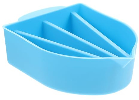 BESTonZON Vaso para Pigmentos de Silicona Azul Grande Vaso para Mezclar Colores de Pintura Artística y Resina Epoxi Kit de Epoxi Casero Práctico y Reciclable para Manualidades y Bricolaje