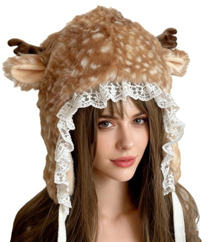 Cappelli Divertenti per Bambini Accessorio per Costumi con Stampa di Corna