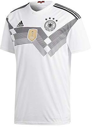 adidas Herren Dfb Home 2018 Trikot, Weiß (White/Black), L EU