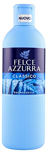 Vineen Felce Azzurra Classico Bagnodoccia, Body Wash, Gel Doccia 650 ml – Azzurra Paglieri con Eucalipto (Eucalipto) Profumo