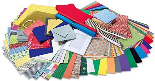 Bastelpapier Überraschungs-Set - Bastelbedarf