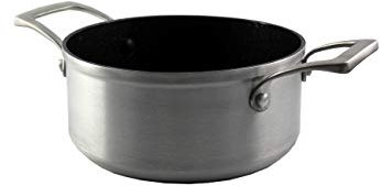 Bastilipo - Cacerola de aluminio fundido de 20cm full induction Titanium Pro 20CA,