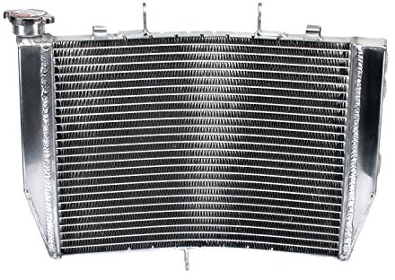 TARAZON Moto alluminio radiatori radiatore di raffreddamento per Kawasaki Ninja ZX6R ZX600 2007 2008 ZX-6R