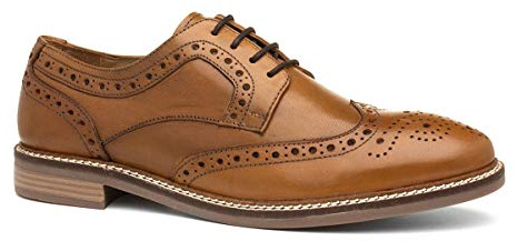 Hush Puppies Mens Bryson Oxford, Tan, 8 UK