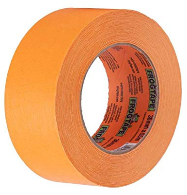 Shurtape CP-199 Ruban de peintre de qualité professionnelle de marque FrogTape [Haute adhér: 1.88 in. x 60 yds. (Orange)