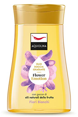 Aquolina Olio doccia idratante Flower Emotion con olii naturali - 200 ml