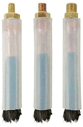 SPORTARC 3pcs Durable Decapado Cepillo TIG WIG MIG Fibra de Carbono M6 M8 M10 Limpieza de Soldadura