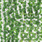 Uootach 12 Pezzi Ghirlanda Edera Artificiale, Piante pensili artificiali Decorazione da parete di edera finta Decorazione per giardini, scale, Adatto per soggiorno, camera letto, giardino, scale