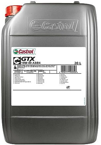 Castrol GTX 10W-40 A3/B4 Motoröl, 20L