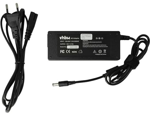 vhbw alimentatore compatibile con Toshiba Mini Netbook NB100, NB200 notebook - 200 cm, 90 W