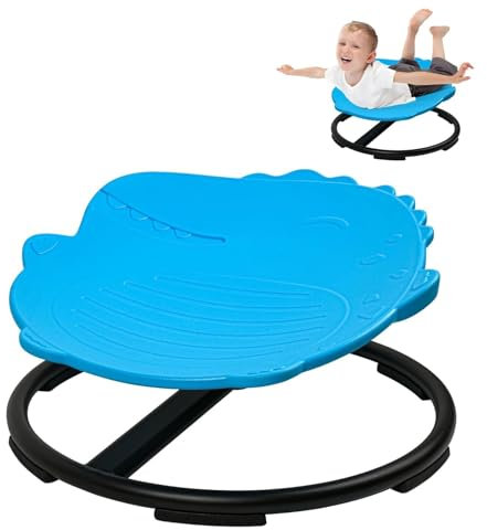 LPYDP Sensory rotating toys for children with autism, toddlers sitting and rotating rocking chairs, sensory balance toys, training body coordination, children's play equipment to alleviate motor disea