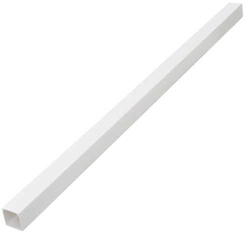 Homgoday Installationsrohre 100x60 mm 10 m PVC Installationsrohre Kabelrohr für dünnere Kabel Kabel, Kabelrohr Leerrohr Stangenrohr Kabelleiste kabelkanal Installationskanal