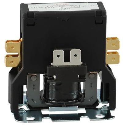 Hasaller AC Contactor CJX9B/25S/D 220V Single Pole Relay for Air Conditioner HVAC Systems Elevators Pools Food Processing Pumps Compressors Lighting Hoists Cranes Chargers