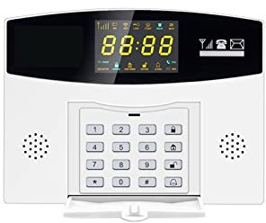de alarma Tuya Smart 4G GSM, alarma antirrobo, 433MHZ, enlace inalámbrico de zona con cable a cámara IP con Sensor de movimiento,Protección Poderosa(W210 Alarm host)