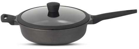 Sola Bratpfanne/Sauteuse mit Deckel Ceramic Deluxe ø 28 cm - keramische Antihaftbeschichtung