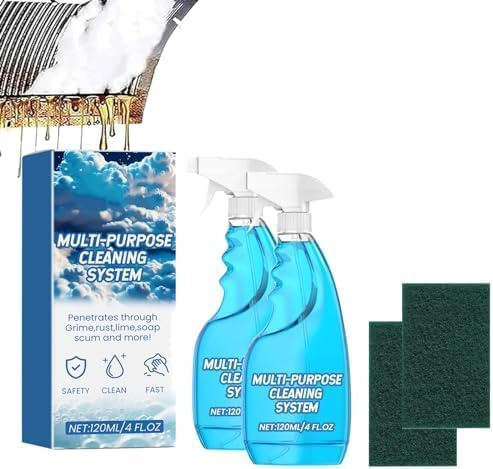 Foam Spray All Purpose Cleaner,Grease Stain Removal Spray,Multi-Purpose Cleaner For Kitchen
