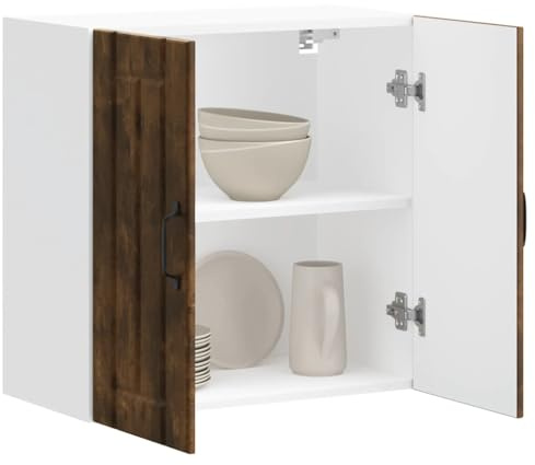 Lumanois Armario de Pared de Cocina Lucca Roble Ahumado,Mobiliario,Armarios y Almacenamiento,Armarios de Cocina,16.25kg-853822