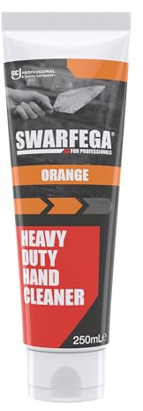Swarfega Orange – Heavy Duty Hand Cleaner for Oil, Grease & Grime – Non-Abrasive, Solvent-Free, Glycerin Enriched – Orange Fragrance – 250ml Tube – Professional Use Only
