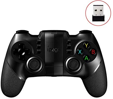 CSZH Joystick Wireless Bluetooth Gamepad Controller Joystick Android con supporto per telefono estensibile e ricevitore wireless 2.4G