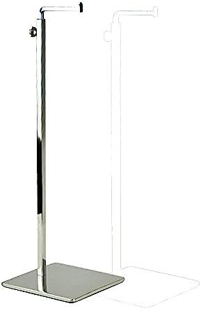 RY DISPLAY 1 Pack Single Hook Adjustable Purse Display Stand Metal Adjustable Handbag Bag Display Rack Holder