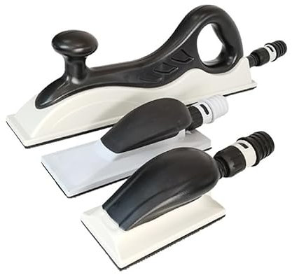 FHYTGBS Sanding Block Dust Extraction Sandpaper Holder-Square Dust Extraction Dust Free Sanding Block, Hand Sanding Sponge Block For Automobile Cleaning Household Cleaning (Color : 70mm - 198mm)