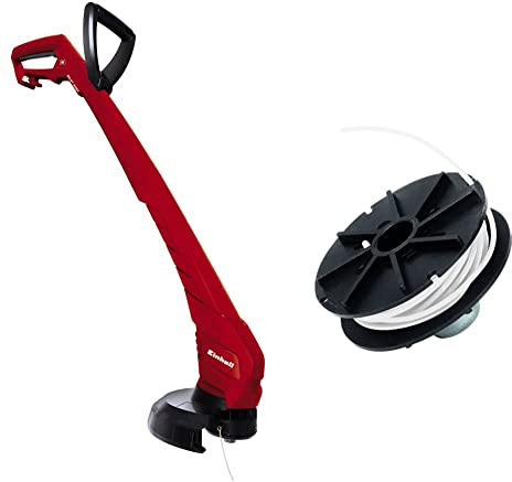 Einhell GC-ET 3023 Tagliabordi elettrico (tensione 230 V, potenza 300 W, taglio 23 cm, diam. Filo 1,5 mm, lungh. Filo 6m) & Originale Rocchetto di ricambio (compatibile con GC-ET 4025 e GE-ET 5027)