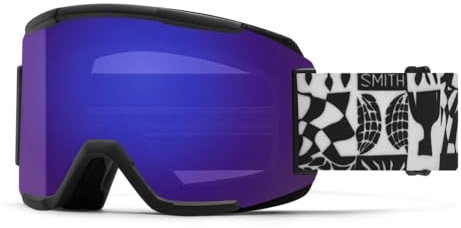SMITH Squad Goggles with ChromaPop Lens – Performance Snowsports Goggles with Replaceable Lens for Skiing & Snowboarding – for Men & Women – Meg Fransee + Everyday Violet Mirror
