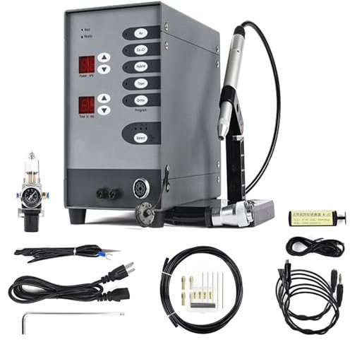 ExoticaBlend Jewelry Spot Welder, Pulse Sparkle Spot Welder Portable Spot Welding Machine for Jewelry Gold Silver Platinum