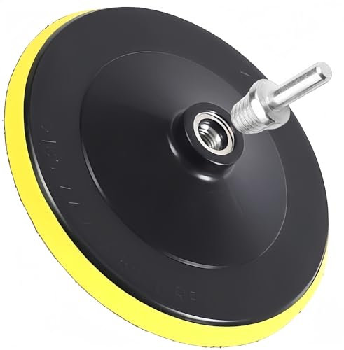 LEPEVNEY 7-Inch 180mm Hook and Loop Backing Pad M14 Drill Adapter Sanding Backing Pad Polishing Pad Disc Orbital Sander Polisher Backer Plate