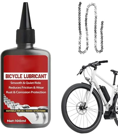 Lubrifiant De Chaîne De Vélo, Graisse De Chaîne De 100 ml - Graisse De Cyclisme Imperméable - Pour Vélos De Route De Montagne Industriels Scooter Garage Et Atelier Extérieur