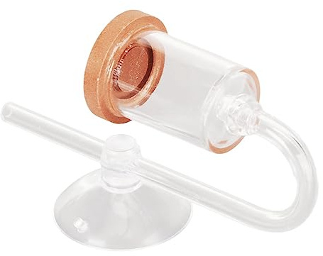 AKLOSIPY Akvarium CO2-diffusor med Oberoende Bubbelräkning, Akryltransparent Spridare för Förbättrad Växthälsa (L)
